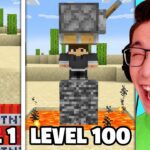 Testing Minecraft Pranks From Level 1 to Level 100 - Gameplay, Kingdom Kids Zone, Minecraft - EYstreem