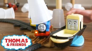 Watch Out, Thomas! – Thomas and the Collapsing Cup Mountain | +more Kids Videos | Thomas & Friends™ - Kids TV Series, Kingdom Kids Zone - Thomas & Friends