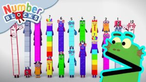 @Numberblocks- Can You Spot the Monster? 👀| Find Blockzilla | Learn to Count - Kingdom Kids Zone, Little Learners - Numberblocks