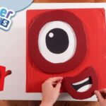 @Numberblocks- Number One's Halloween Costume 👻🟥 | Block Play | Learn to Count - Kingdom Kids Zone, Little Learners - Numberblocks