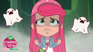 Strawberry Shortcake 🍓 Ghost of Cupcakes Past! 🍓 Berry in the Big City 🍓Halloween Cartoons - Kids TV Series, Kingdom Kids Zone - Strawberry Shortcake - WildBrain