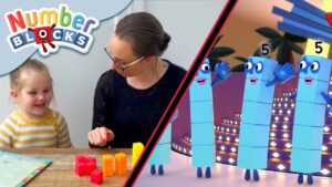 @Numberblocks- Ways to Make Five! 🖐 | Block Play | Learn to Count - Kingdom Kids Zone, Little Learners - Numberblocks
