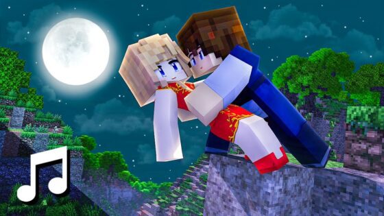♪"If Only For Tonight" – Minecraft Animation Music Video♪ - Gameplay, Kingdom Kids Zone, Minecraft - EYstreem