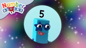 @Numberblocks- Five's Magic Portal! 🪄🕳 | Number Magic | Learn to Count - Kingdom Kids Zone, Little Learners - Numberblocks