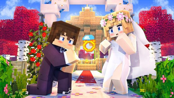I Got Married in Minecraft! Magic of Kuma EP1 (Roleplay) - Gameplay, Kingdom Kids Zone, Minecraft - EYstreem