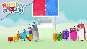 @Numberblocks- Odd and Evens! 🏐 | Learn to Count - Kingdom Kids Zone, Little Learners - Numberblocks