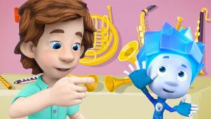 Making music | The Fixies | Cartoons for Children - Kingdom Kids Zone, Little Learners - The Fixies