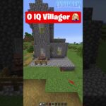 0 IQ Villager #shorts #minecraft - Gameplay, Kingdom Kids Zone, Minecraft - EYstreem