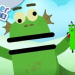 @Numberblocks- Four's Encounter with the Blockzilla π¦ | Learn to Count - Kingdom Kids Zone, Little Learners - Numberblocks