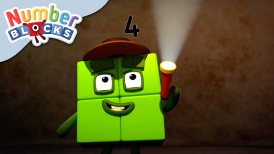 @Numberblocks- Four's Magic Adventure! ✨🪞| Number Magic - Kingdom Kids Zone, Little Learners - Numberblocks