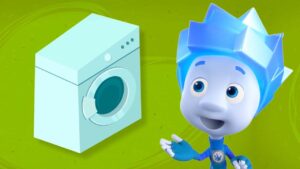 Nolik and the Washing Machine | The Fixies | Cartoons for Children - Kingdom Kids Zone, Little Learners - The Fixies