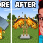 Testing Minecraft TikTok Hacks That Feel Illegal - Gameplay, Kingdom Kids Zone, Minecraft - EYstreem