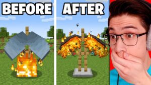 Testing Minecraft TikTok Hacks That Feel Illegal - Gameplay, Kingdom Kids Zone, Minecraft - EYstreem