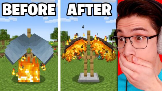 Testing Minecraft TikTok Hacks That Feel Illegal - Gameplay, Kingdom Kids Zone, Minecraft - EYstreem