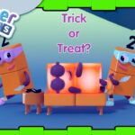 @Numberblocks- Trick or Treat? 👻 | Number Magic - Kingdom Kids Zone, Little Learners - Numberblocks