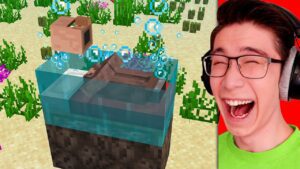 Testing Viral Minecraft Experiments on Villagers - Gameplay, Kingdom Kids Zone, Minecraft - EYstreem