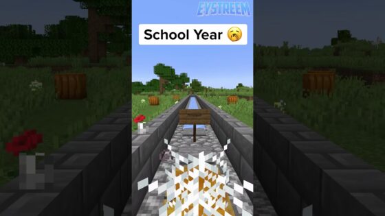 How fast time goes #shorts - Gameplay, Kingdom Kids Zone, Minecraft - EYstreem