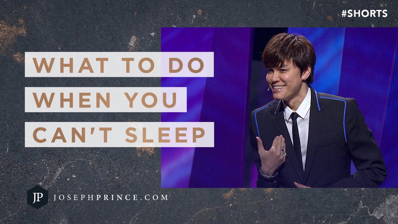 What To Do When You Can't Sleep | Gospel Partner #Shorts - Healing Grace, Hope & Healing, Shorts - Joseph Prince