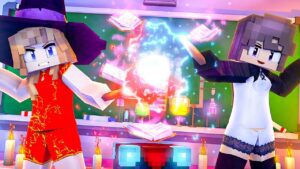 MAGIC SCHOOL! Magic of Kuma EP9 (Minecraft Roleplay) - Gameplay, Kingdom Kids Zone, Minecraft - EYstreem