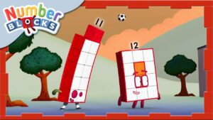 @Numberblocks- On Your Head! ⚽️ | Learn to Count - Kingdom Kids Zone, Little Learners - Numberblocks