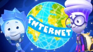 What is the Internet? | @The Fixies | Cartoons for Children | #Internet - Kingdom Kids Zone, Little Learners - The Fixies