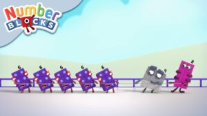 @Numberblocks- Playing Games! ⚽️🎲 | Learn to Count - Kingdom Kids Zone, Little Learners - Numberblocks