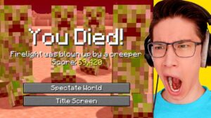 I Secretly Used Creepers To RUIN His Hardcore Minecraft World! - Gameplay, Kingdom Kids Zone, Minecraft - EYstreem