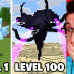 Testing Minecraft Mobs From Level 1 to Level 100 - Gameplay, Kingdom Kids Zone, Minecraft - EYstreem