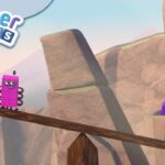 @Numberblocks- Balancing Fourteen 🛹 🌈 | Learn to Count - Kingdom Kids Zone, Little Learners - Numberblocks