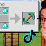 Testing Viral Minecraft Life Hacks That Are 100% Working - Gameplay, Kingdom Kids Zone, Minecraft - EYstreem