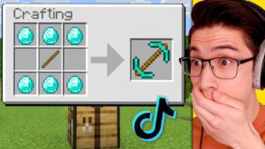 Testing Viral Minecraft Life Hacks That Are 100% Working - Gameplay, Kingdom Kids Zone, Minecraft - EYstreem