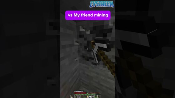 My Friends vs Me Mining Diamonds #minecraft #shorts - Gameplay, Kingdom Kids Zone, Minecraft - EYstreem