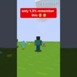 Only OG Minecraft players remember this #shorts - Gameplay, Kingdom Kids Zone, Minecraft - EYstreem