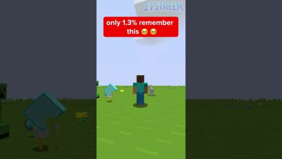 Only OG Minecraft players remember this #shorts - Gameplay, Kingdom Kids Zone, Minecraft - EYstreem
