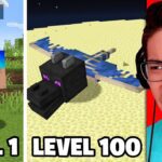 Testing Minecraft Secrets From Level 1 to Level 100 - Gameplay, Kingdom Kids Zone, Minecraft - EYstreem