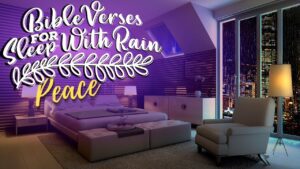 Bible Verses for Sleep with Rain: Scriptures on Peace (Peaceful Scriptures)(Sleep with Gods Word) - Hope & Healing, Meditations - Peaceful Scriptures Official