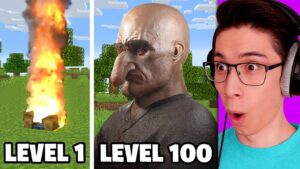 Testing Realistic Minecraft Hacks From Level 1 to 100 - Gameplay, Kingdom Kids Zone, Minecraft - EYstreem