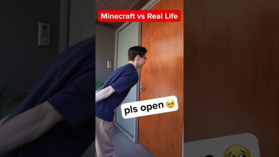 Minecraft vs Real Life #ShortsGames #YouTubePartner - Gameplay, Kingdom Kids Zone, Minecraft - EYstreem