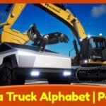 Mega Truck Alphabet Part 5 – Learn About the Letter E - Kingdom Kids Zone, Little Learners - Brain Candy TV