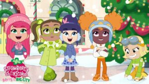 Berry Merry Melody 🍓 Berry in the Big City 🍓 Strawberry Shortcake 🍓 Christmas Cartoons - Kids TV Series, Kingdom Kids Zone - Strawberry Shortcake - WildBrain