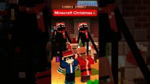 Minecraft Christmas Dance #shorts - Gameplay, Kingdom Kids Zone, Minecraft - EYstreem