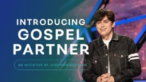 Introducing Gospel Partner | An Initiative By JosephPrince.com - Healing Grace, Hope & Healing - Joseph Prince