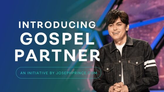 Introducing Gospel Partner | An Initiative By JosephPrince.com - Healing Grace, Hope & Healing - Joseph Prince