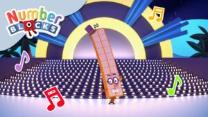 @Numberblocks- Twenty's Song! 🎶✨ | Learn to Count - Kingdom Kids Zone, Little Learners - Numberblocks