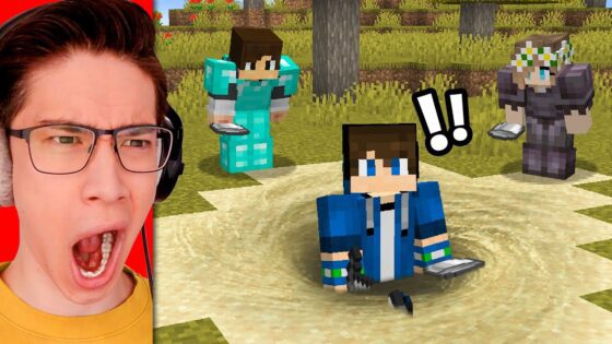 My Friends Trapped Me In Quicksand, So I Got Revenge - Gameplay, Kingdom Kids Zone, Minecraft - EYstreem