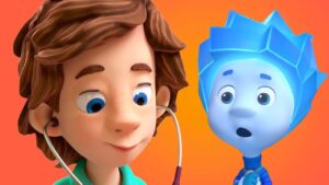Tom Listens to his Heartbeat! 💓 | @The Fixies | Cartoons for Children | #Heart - Kingdom Kids Zone, Little Learners - The Fixies