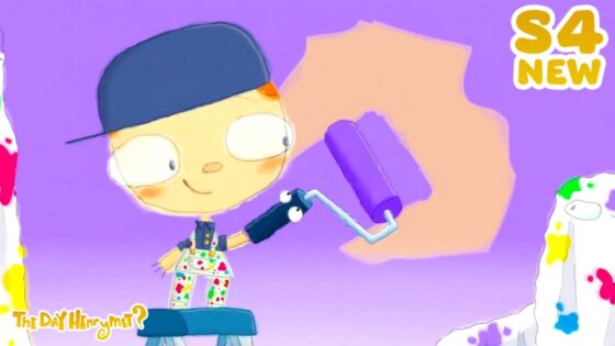 The Day Henry Met 😃 A PAINT ROLLER 😃 NEW SEASON 4 😎 Cartoons for Kids - Kids TV Series, Kingdom Kids Zone - The Day Henry Met