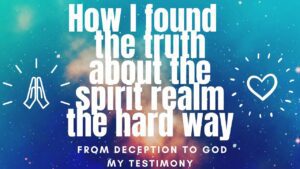Depression, Anxiety, Weed, Alcohol, Suicide, New Age, Kundalini, Third Eye, Demons & Finding God. - Salvation / Converts, Testimonies, Witchcraft / NewAge - Kilikina