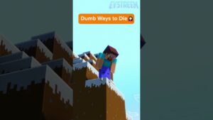 Dumb Ways to Die in Minecraft #shorts - Gameplay, Kingdom Kids Zone, Minecraft - EYstreem
