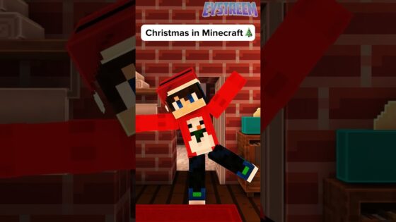 Every Minecraft Player on Christmas #shorts - Gameplay, Kingdom Kids Zone, Minecraft - EYstreem